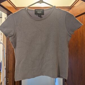 Vintage Emanuel Ungaro Liberté cropped knit top